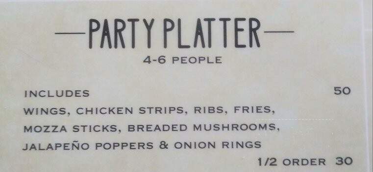 Southey Hotel & Steak Pit - Southey, SK menu_pic