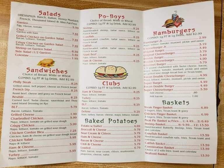Magee's Patio Cafe - Natchitoches, LA menu_pic