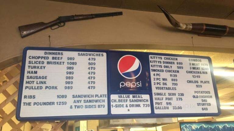 Bar-B-Que Shed - Weatherford, OK menu_pic