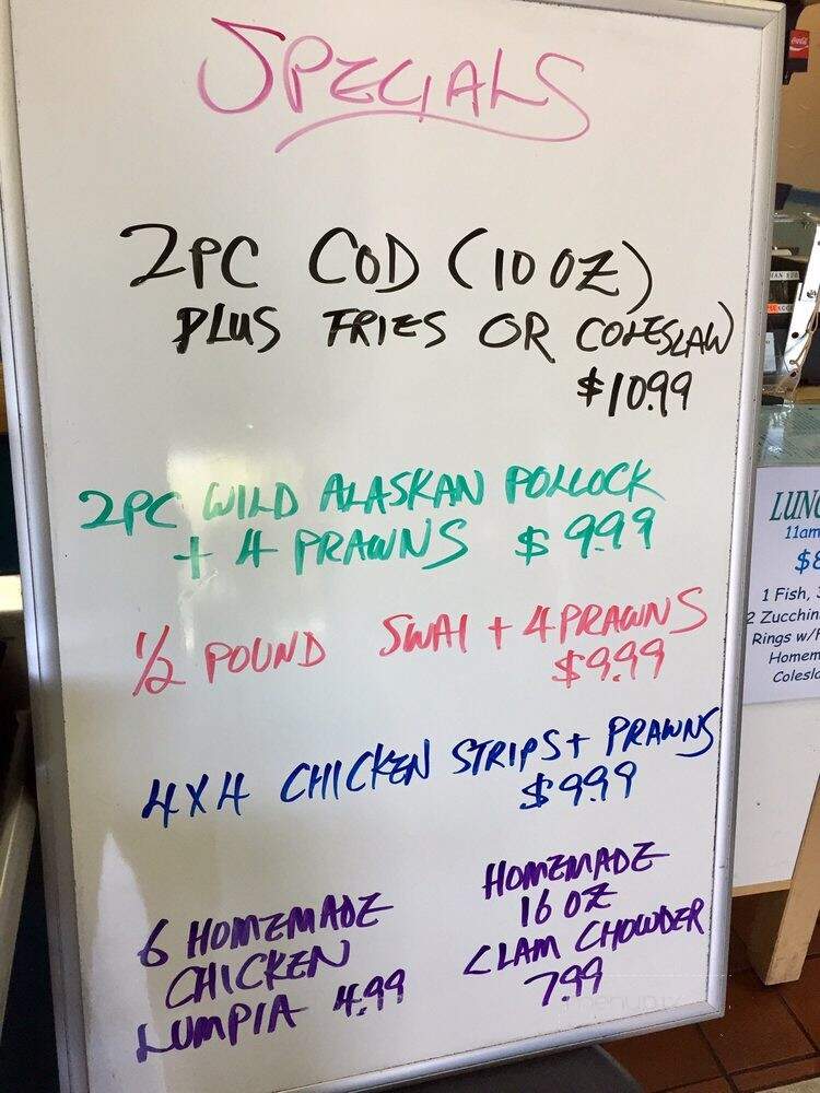 Tugboat Fish & Chips - Antelope, CA menu_pic