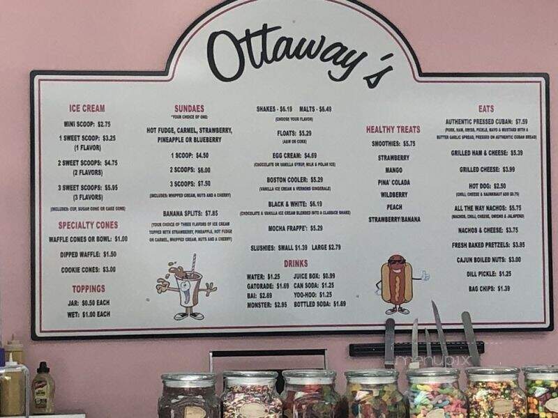 Ottaway's Parkside Ice Cream Parlor - New Port Richey, FL