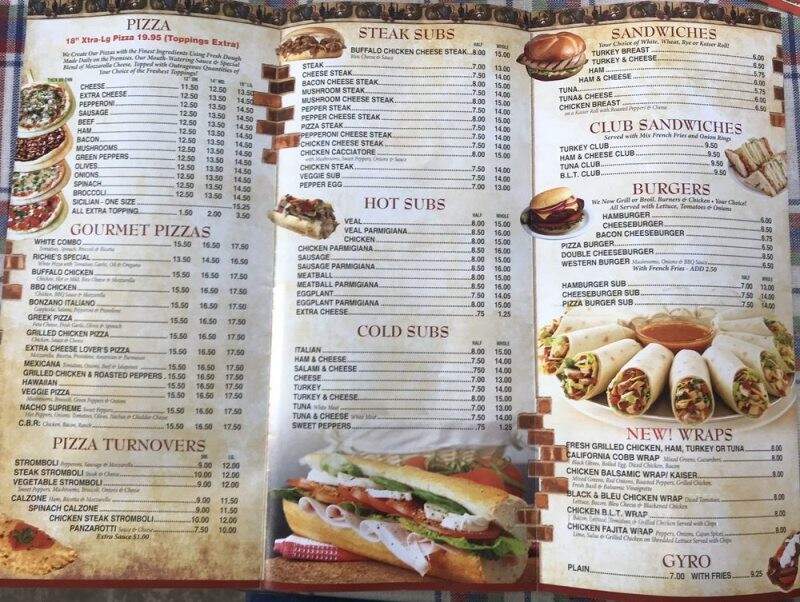 South End Pizza IV - Egg Harbor City, NJ menu_pic