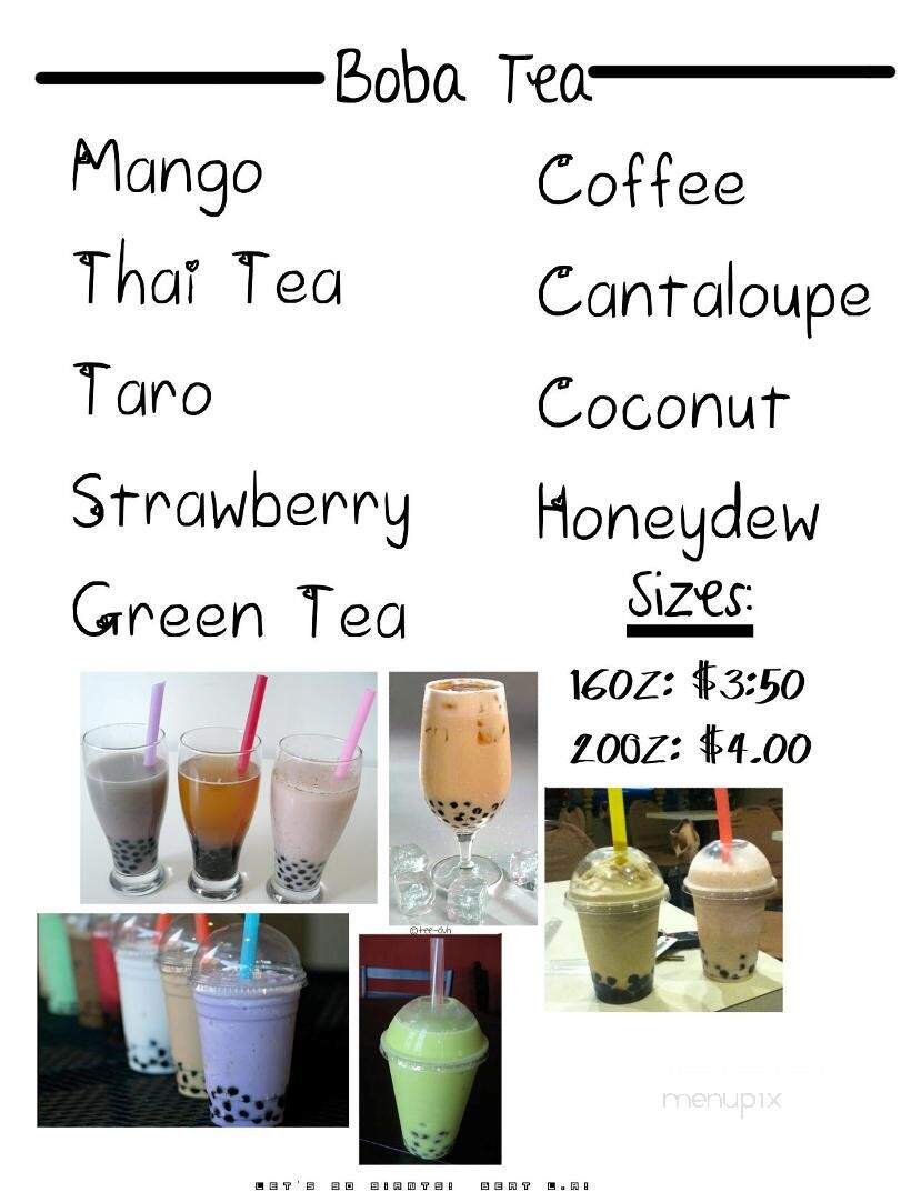 Castle Doughnuts - Clearlake, CA menu_pic