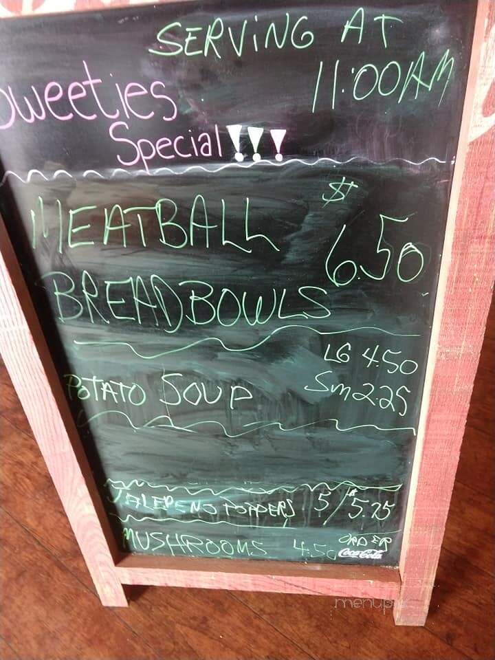 Sweetie's Cinnamon House - Scenery Hill, PA menu_pic