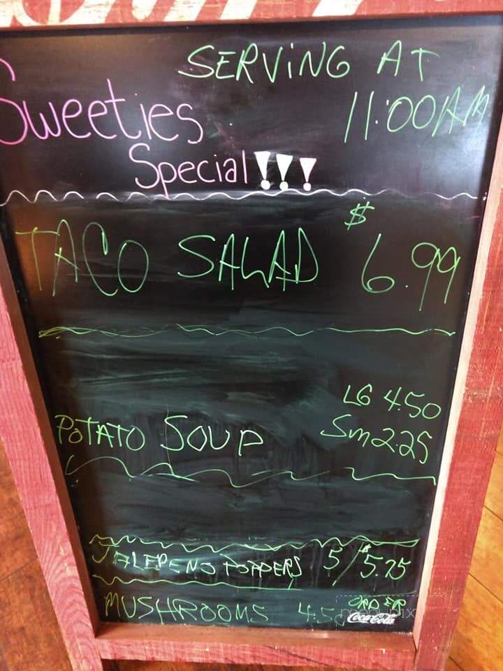 Sweetie's Cinnamon House - Scenery Hill, PA menu_pic