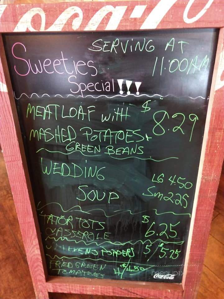Sweetie's Cinnamon House - Scenery Hill, PA menu_pic