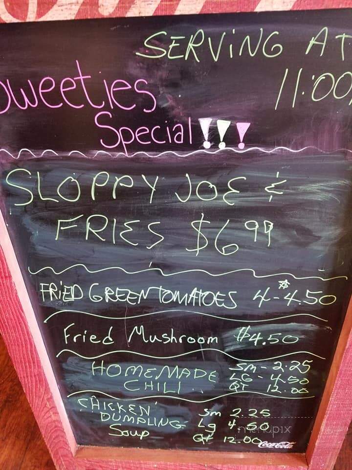 Sweetie's Cinnamon House - Scenery Hill, PA menu_pic