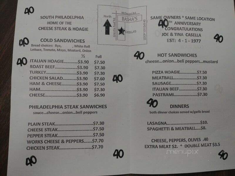 Casella's Italian Delicatessen - Scottsdale, AZ menu_pic