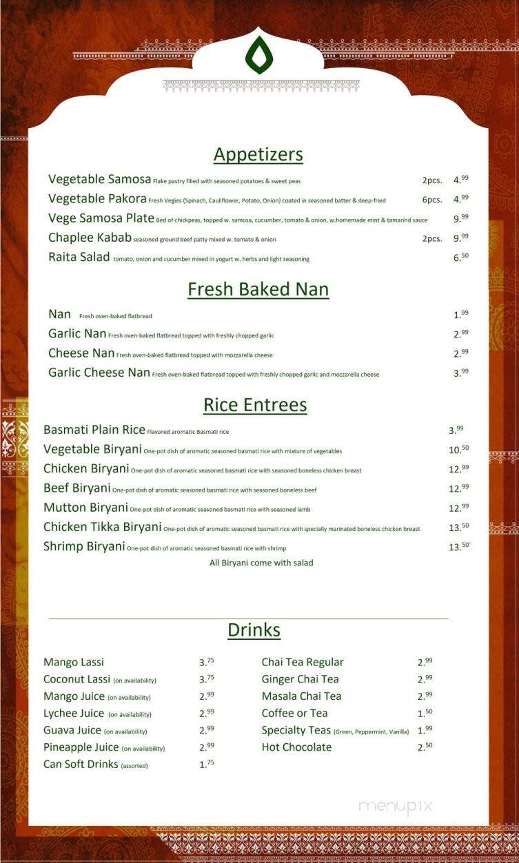 Family Corner Restaurant - Cornwall, ON menu_pic