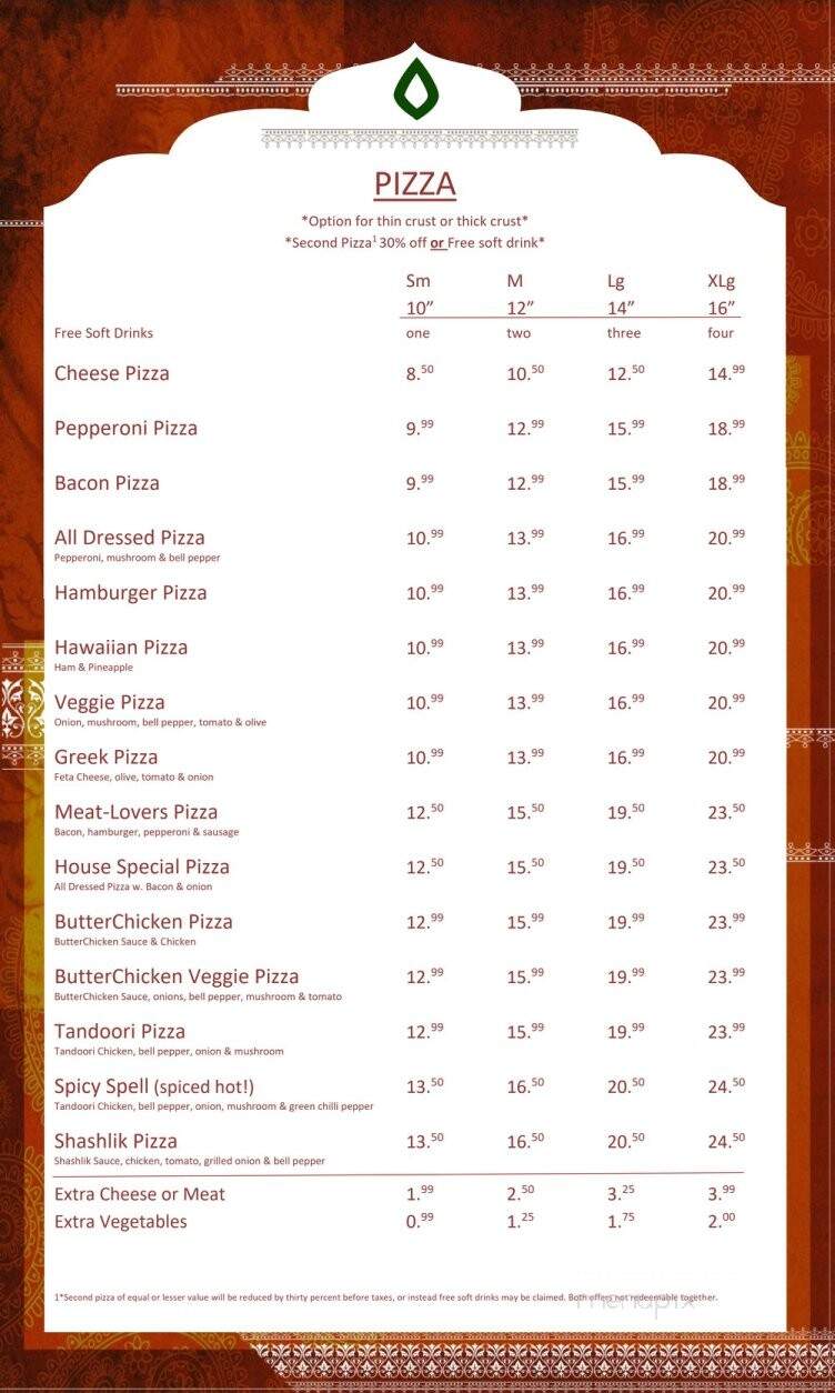 Family Corner Restaurant - Cornwall, ON menu_pic