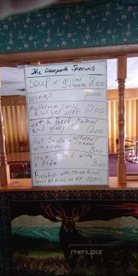 Deer Path - New Berlin, NY menu_pic