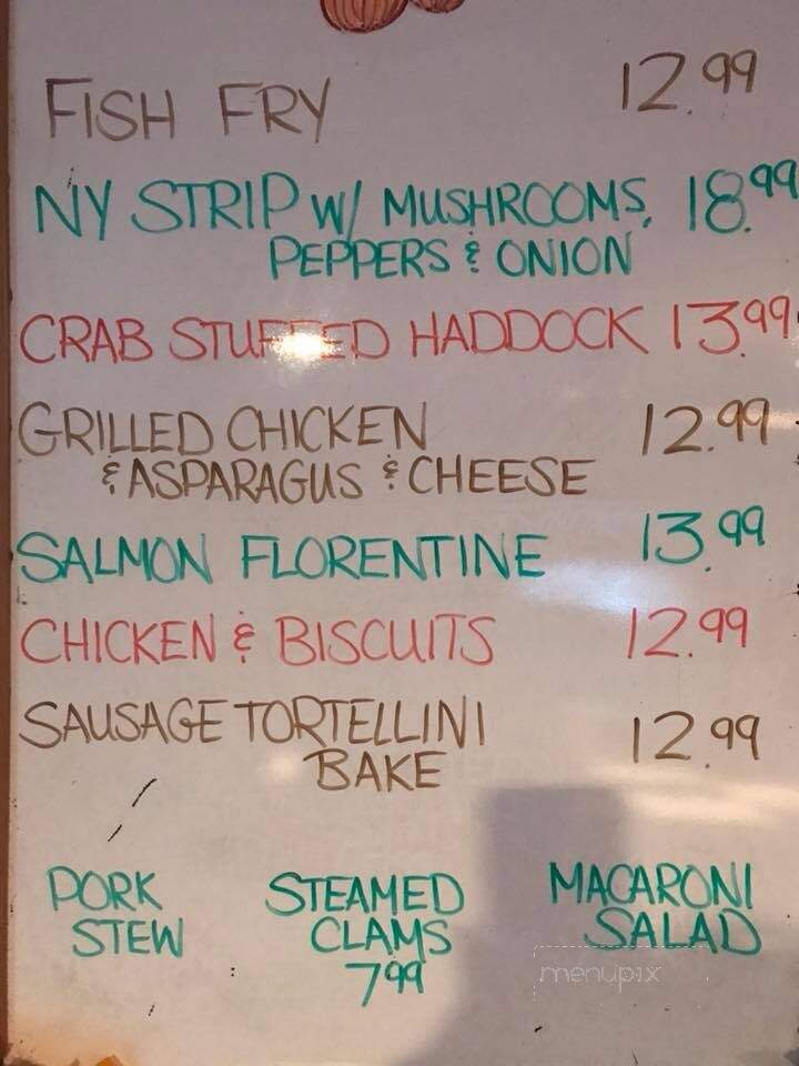 Deer Path - New Berlin, NY menu_pic
