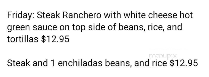 Sotos Family Restaurant - Wheeler, TX menu_pic