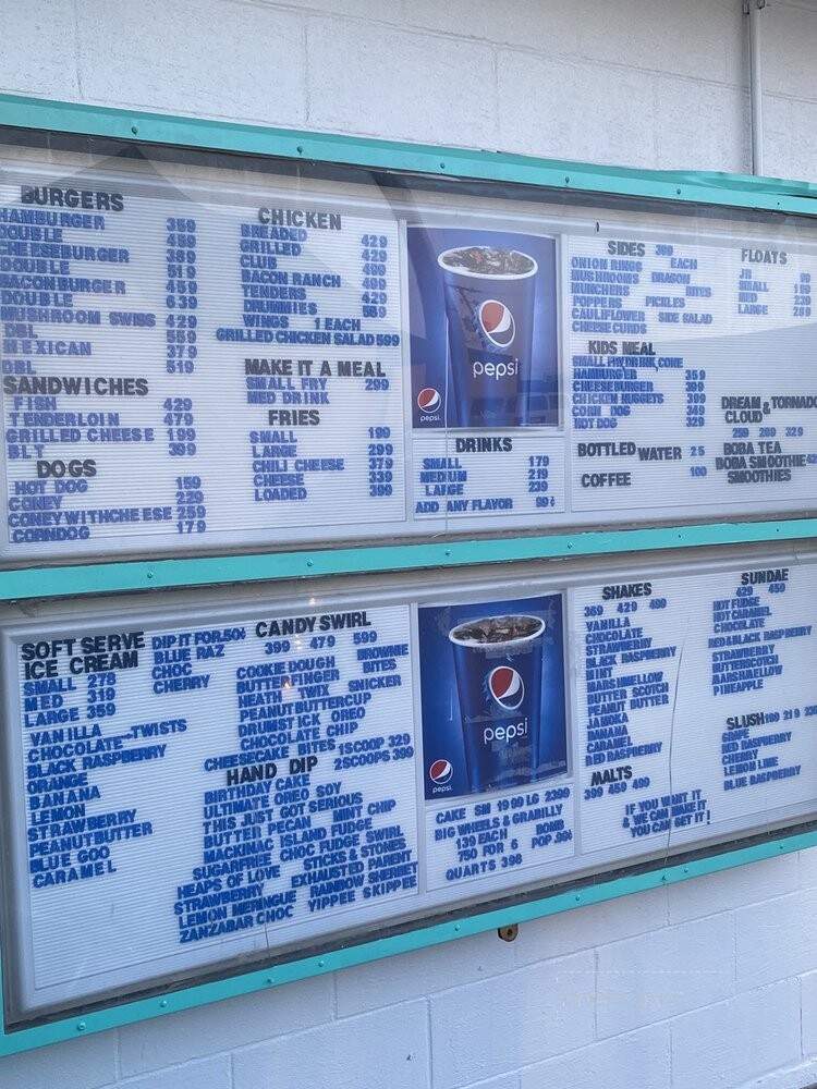 Dairy Sweet Drive Up - Grabill, IN menu_pic