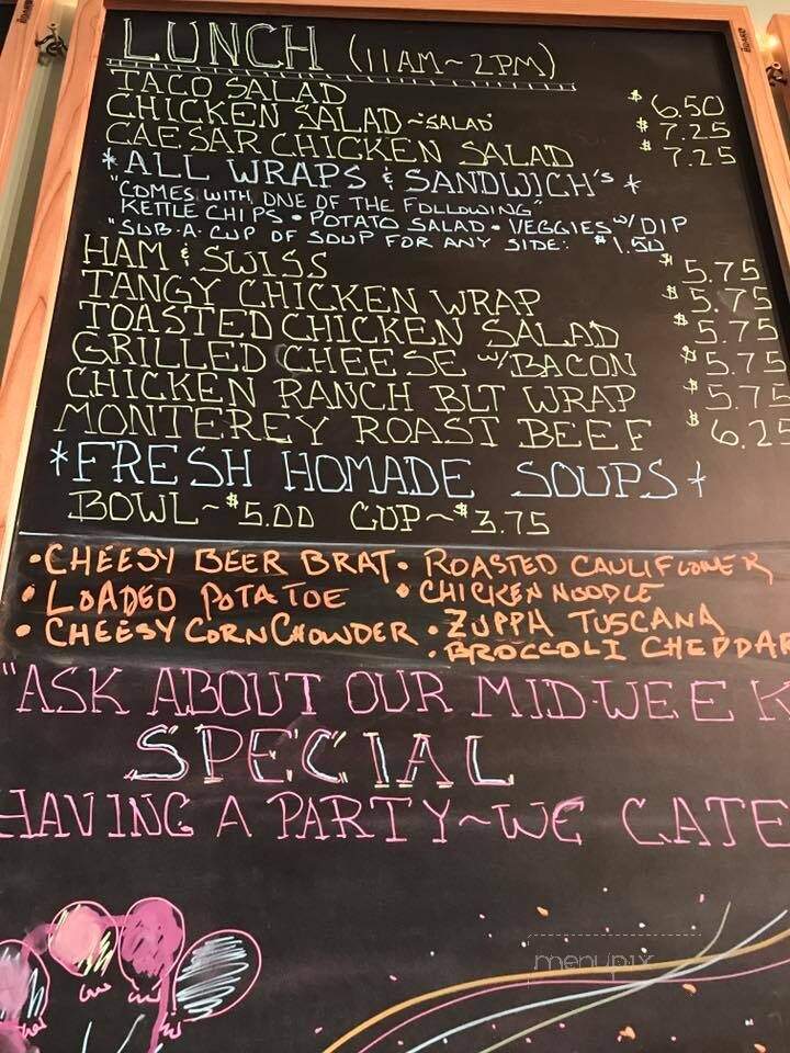 Common Grounds - Hartford City, IN menu_pic