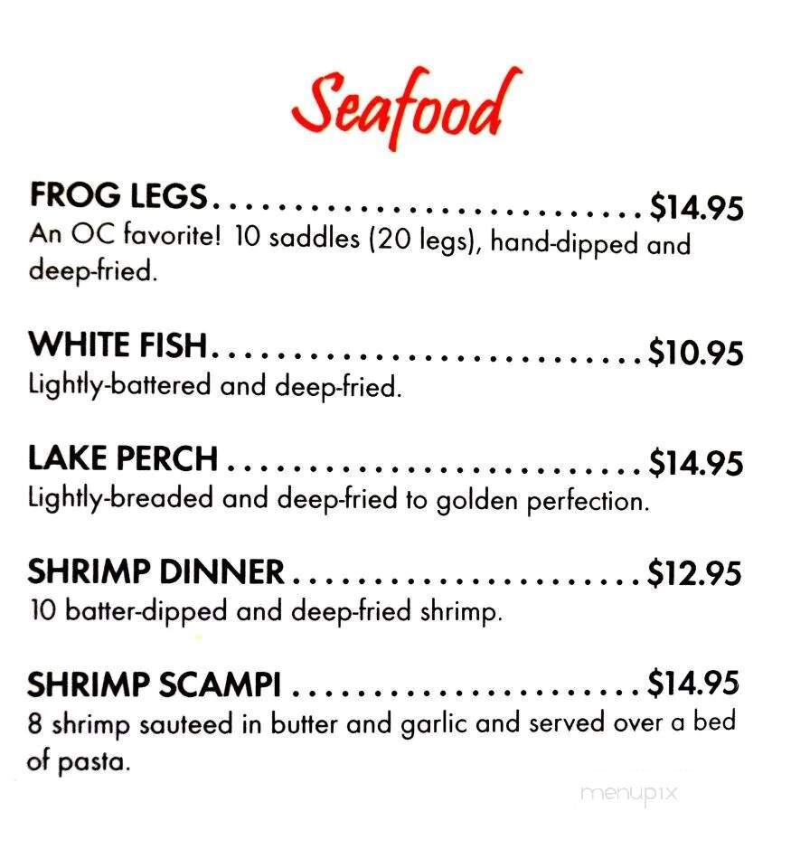 Trevi's - Osceola, IN menu_pic