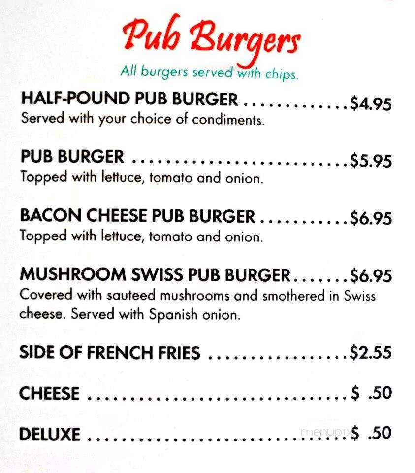 Trevi's - Osceola, IN menu_pic