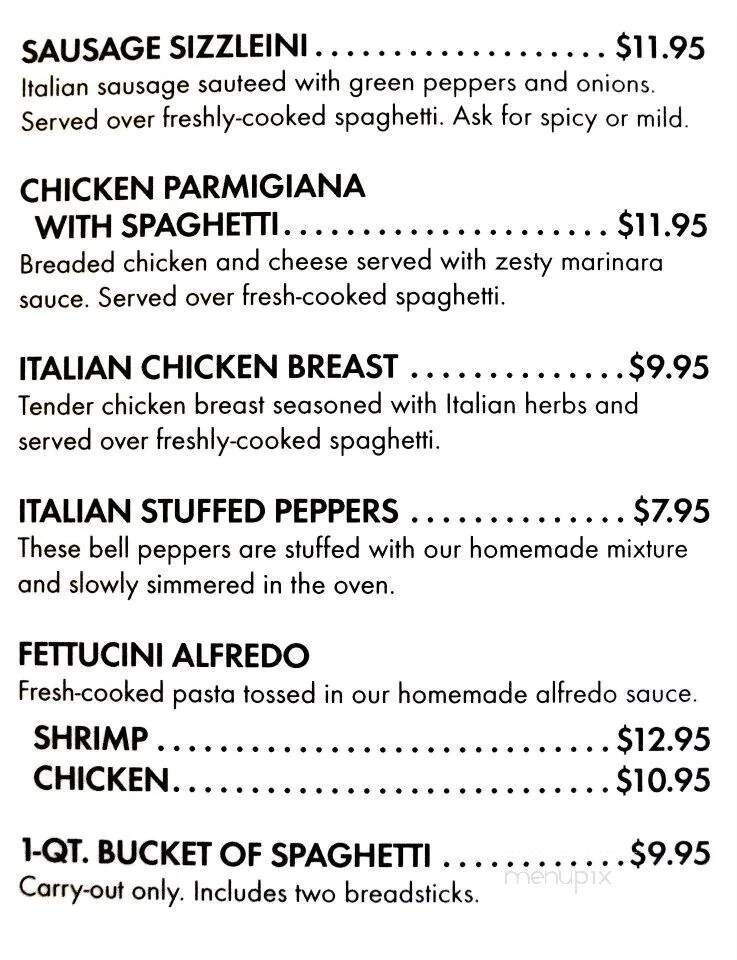 Trevi's - Osceola, IN menu_pic