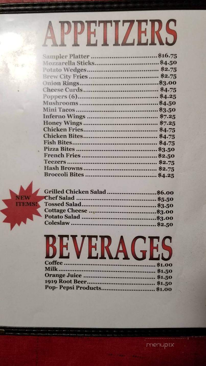 Luana Tavern - Luana, IA menu_pic