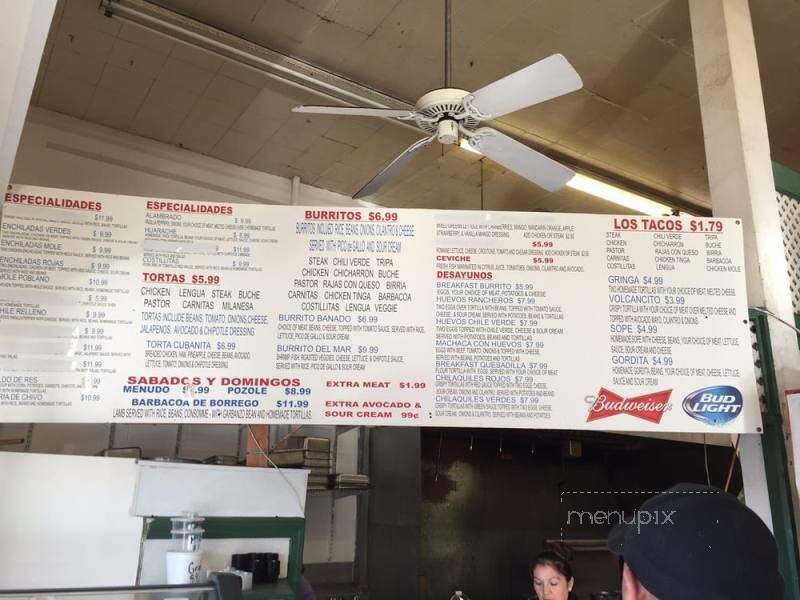 La Chapala Market - Goleta, CA menu_pic