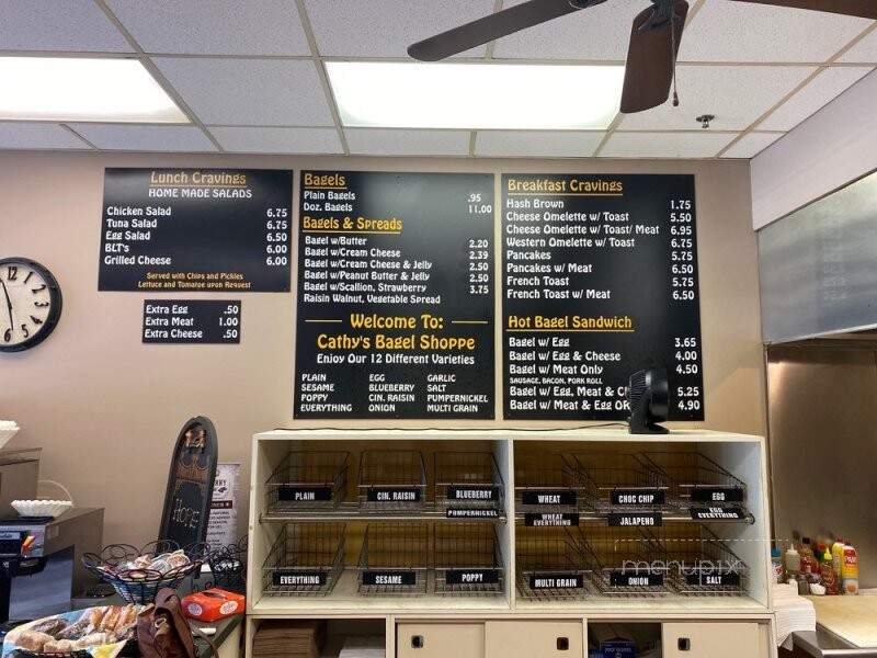 Cathy's Bagel Shoppe - Howell, NJ menu_pic