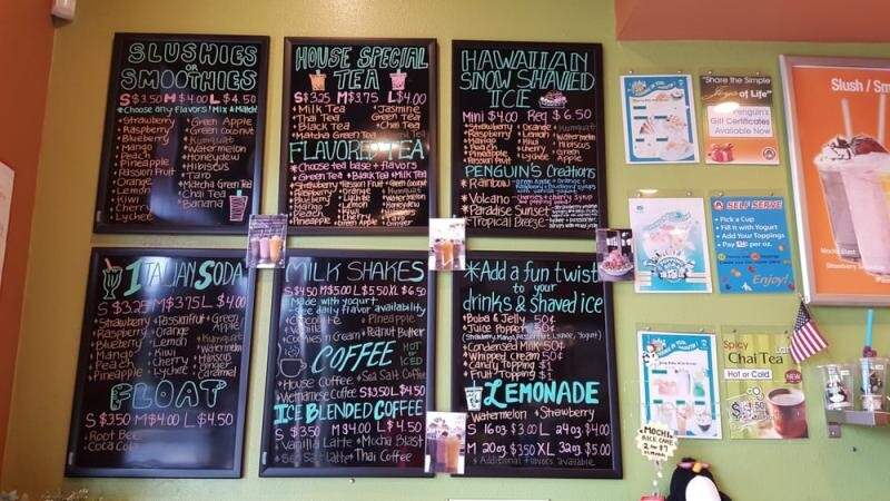 Penguin Yogurt Factory - Santee, CA menu_pic
