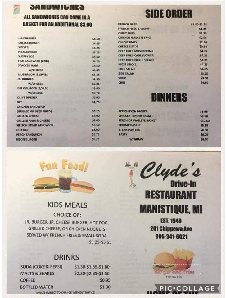 Clyde's Drive-In - Manistique, MI