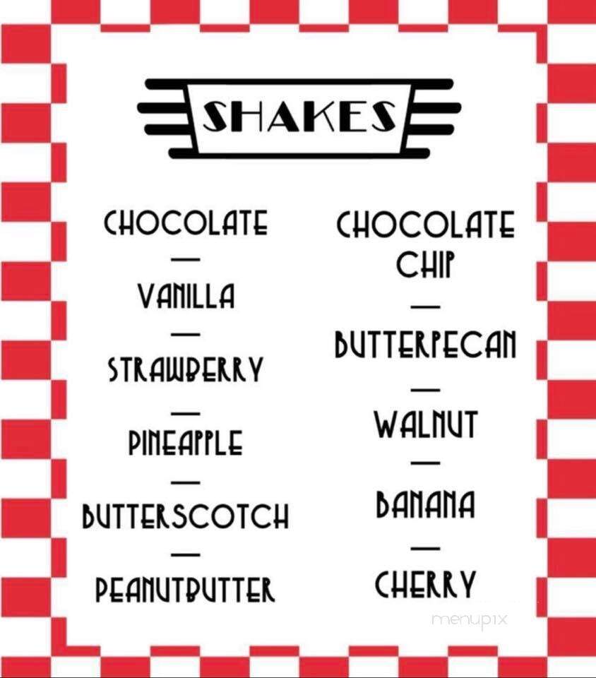 Rocket Drive Inn - Jennings, LA menu_pic