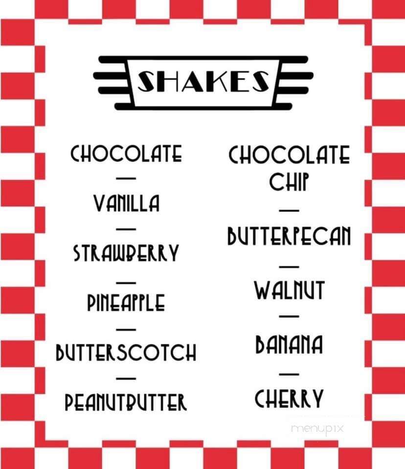 Rocket Drive Inn - Jennings, LA menu_pic