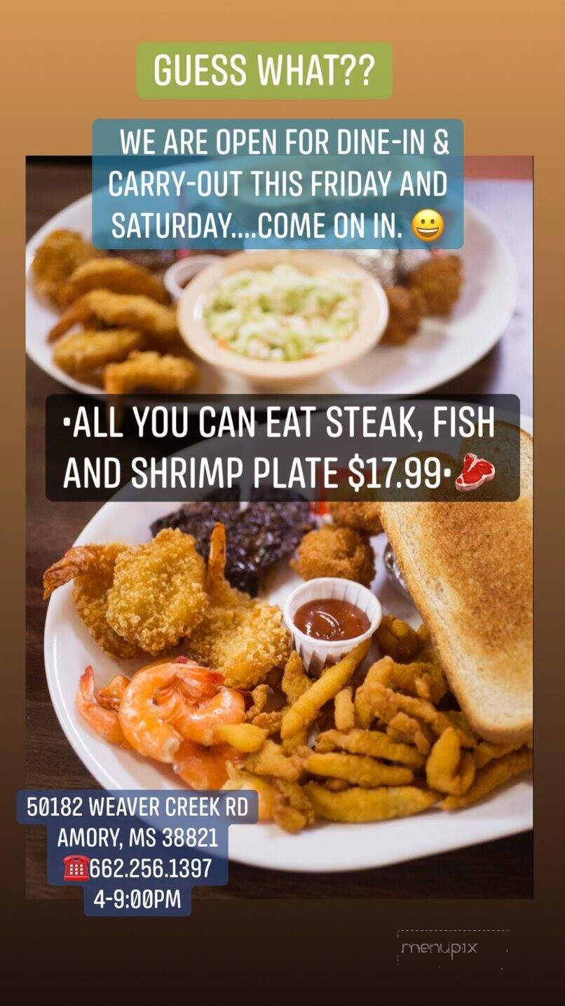 Longhorn Fish & Steakhouse - Amory, MS