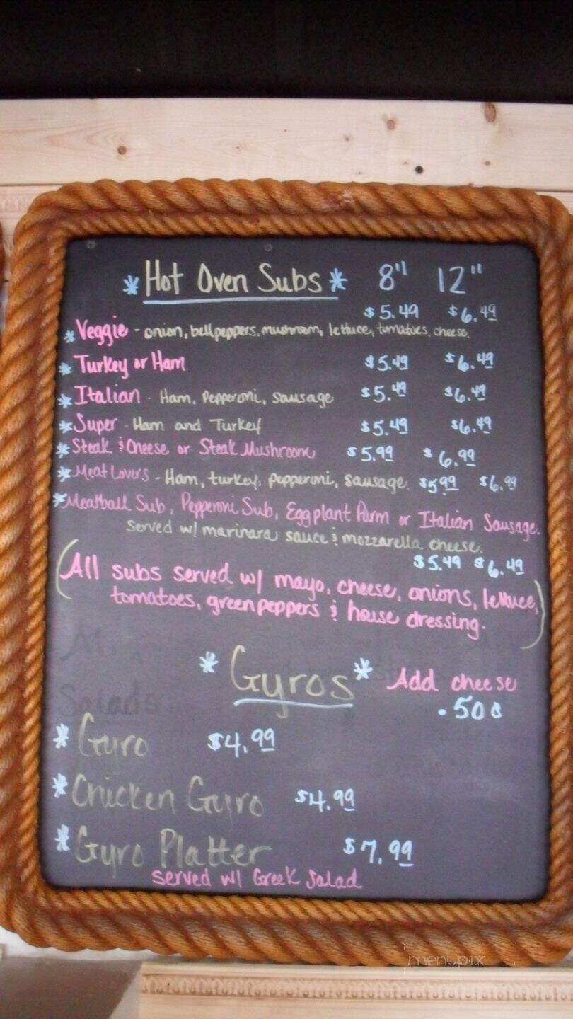 Ala Mario's Pizza - Conway, SC menu_pic