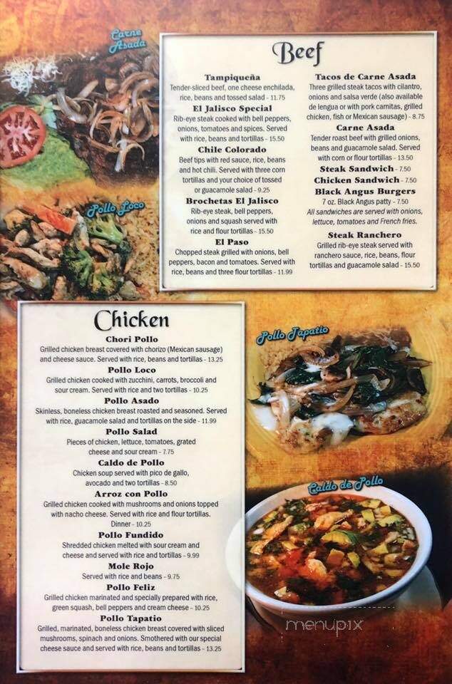 El Jalisco Mexican Restaurants - Simpsonville, SC