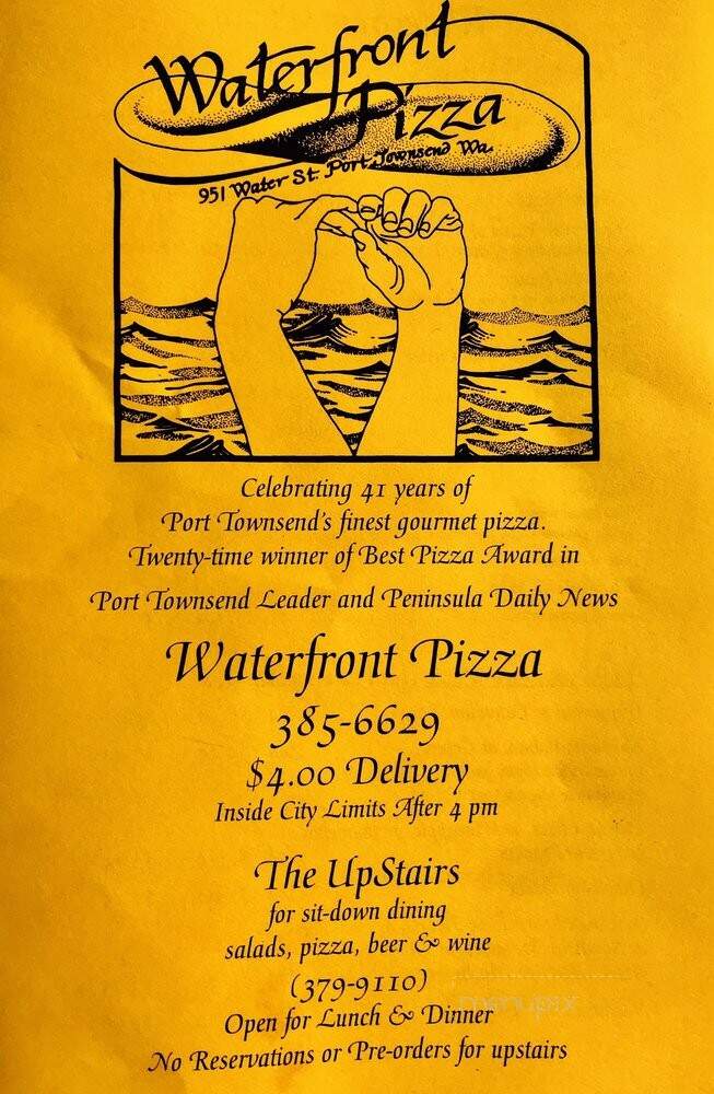 Waterfront Pizza - Port Townsend, WA