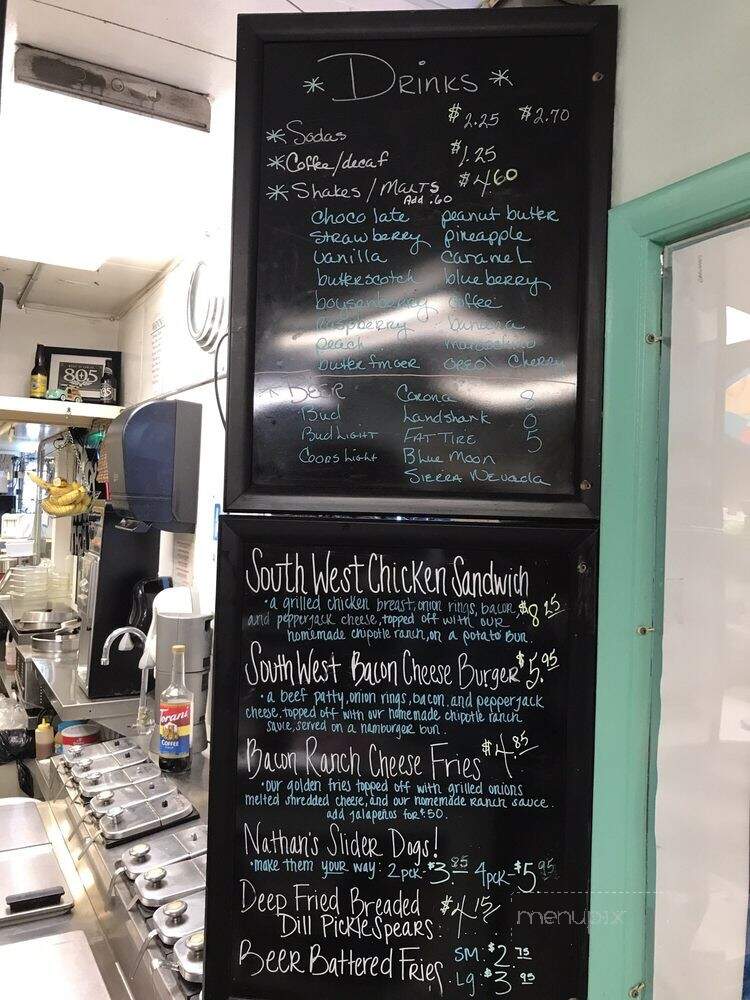 Garlands Hamburgers - Grover Beach, CA menu_pic