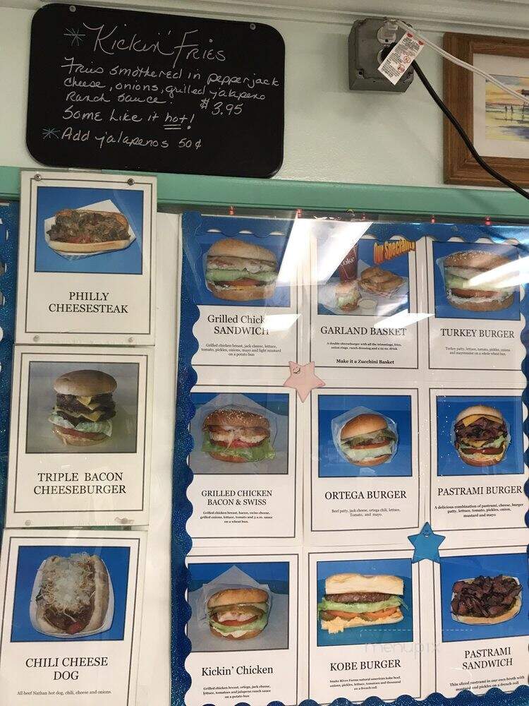 Garlands Hamburgers - Grover Beach, CA menu_pic