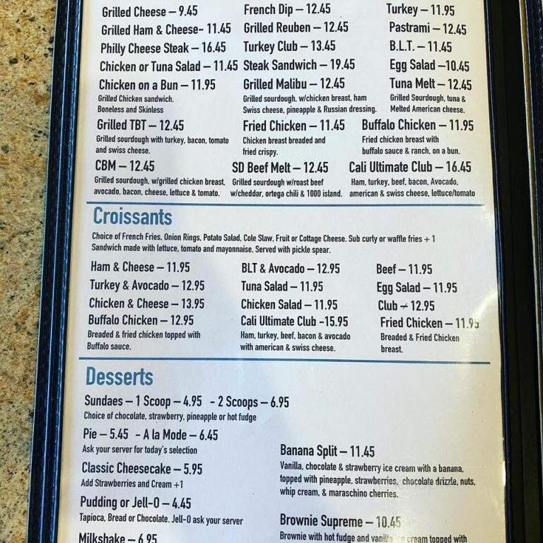 Scotty's Family Restaurant - Whittier, CA menu_pic
