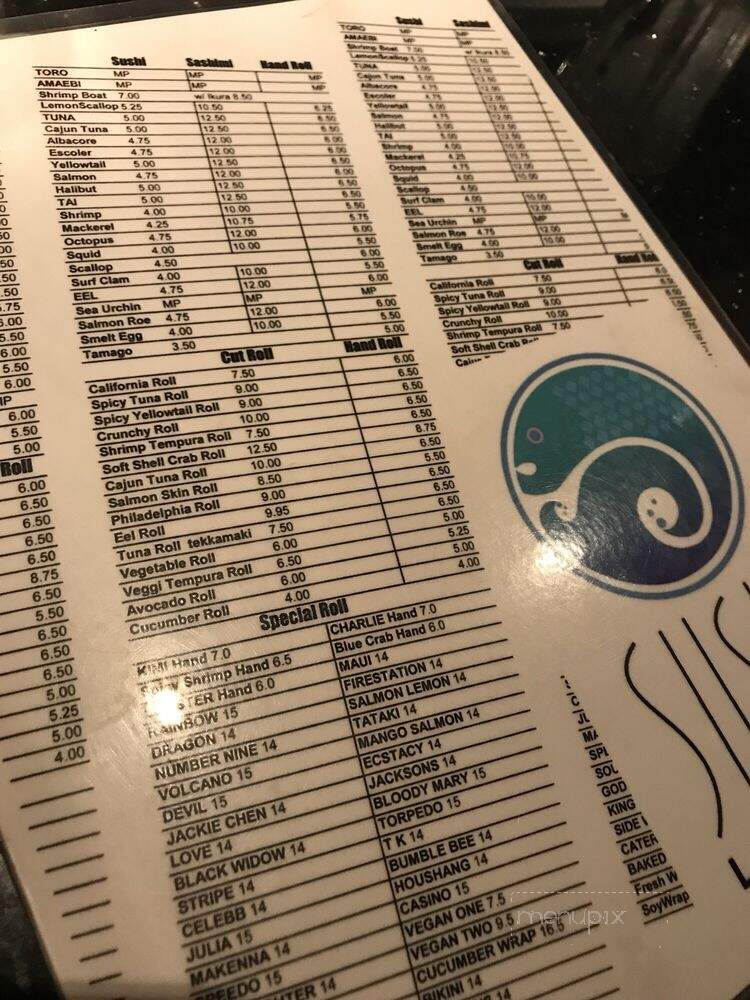 Sushi Laguna - Laguna Beach, CA menu_pic