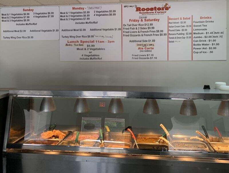 Roosters Southern Corner - Villa Rica, GA menu_pic