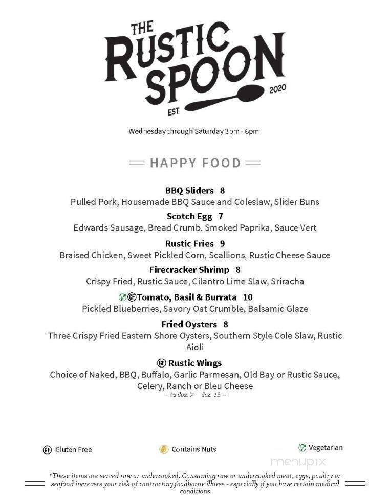 The Rustic Spoon - Virginia Beach, VA