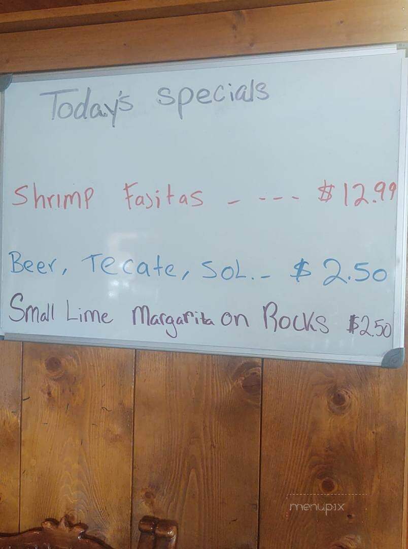 El Patron - Seymour, MO menu_pic