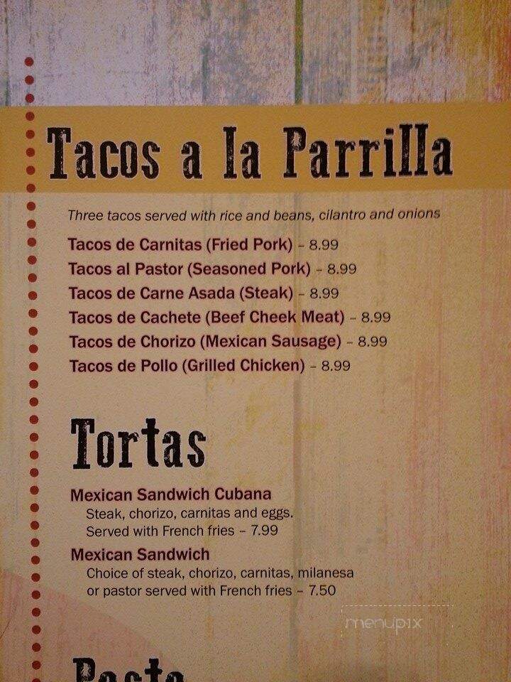El Patron - Seymour, MO menu_pic