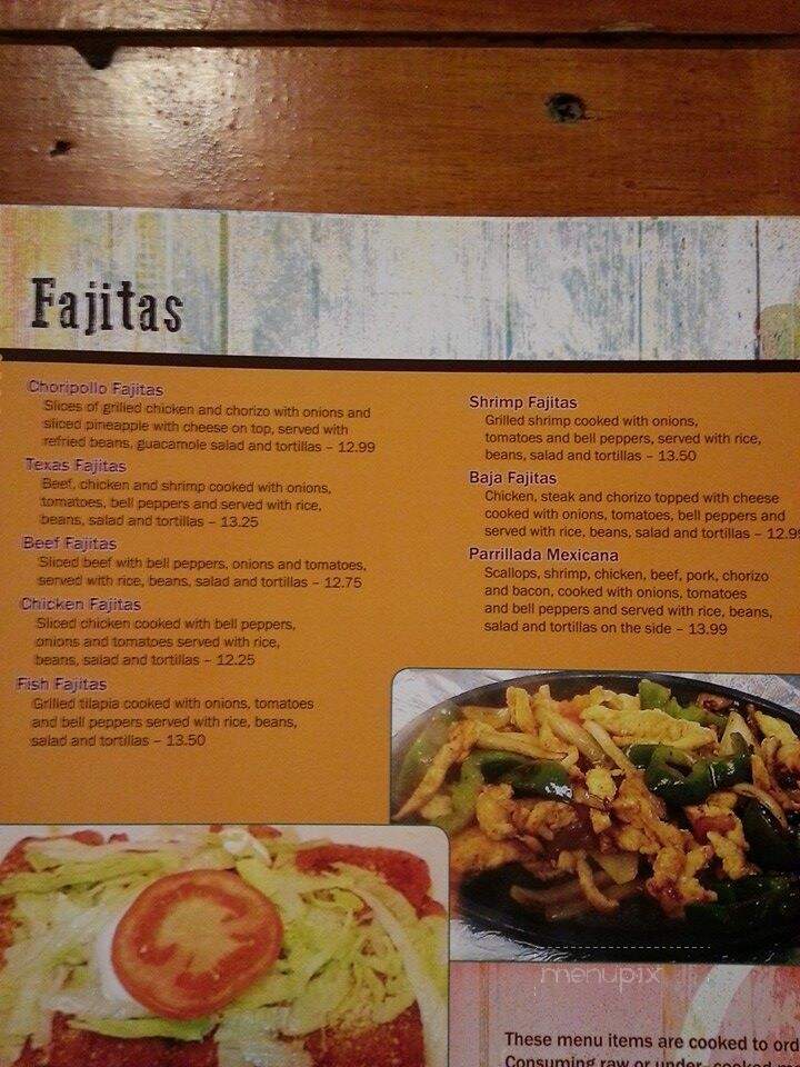 El Patron - Seymour, MO menu_pic