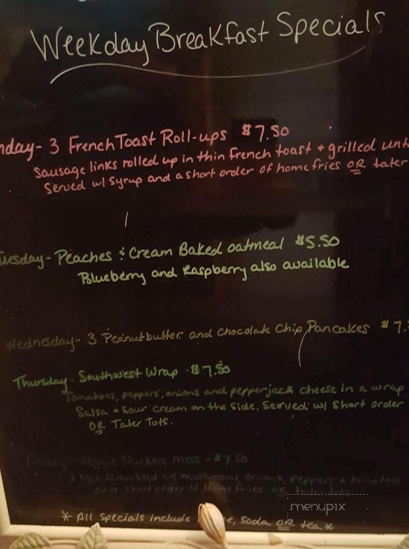 Millersburger Hotel - Millersburg, PA menu_pic