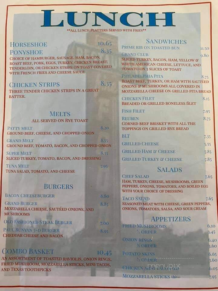 Lu-Bob's Family Restaurant - Greenville, IL menu_pic