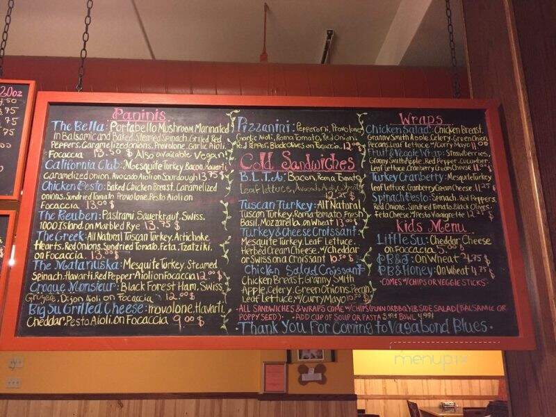 Vagabond Blues - Palmer, AK menu_pic