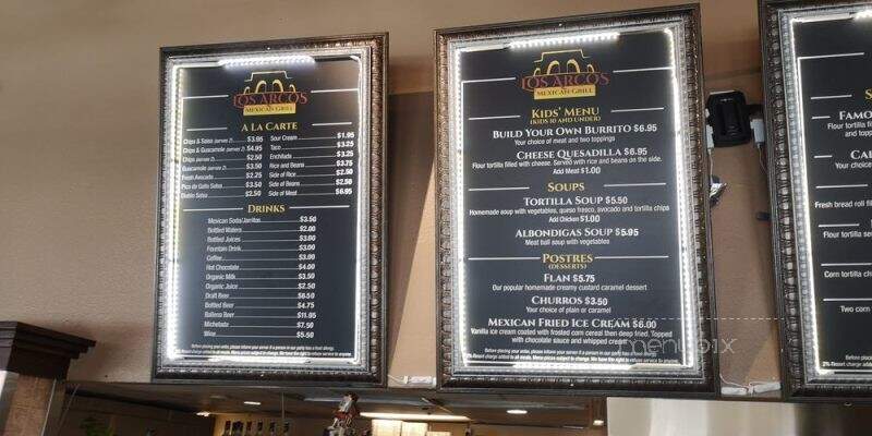 Los Arcos Mexican Grill - Truckee, CA menu_pic