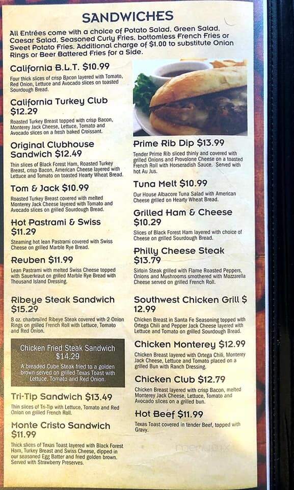 Mama K's Diner - Visalia, CA menu_pic