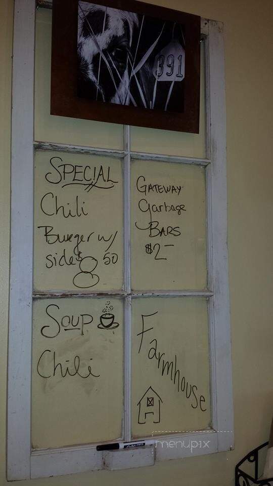 Farmhouse Cafe - Gallatin Gateway, MT menu_pic