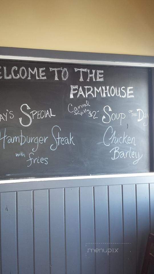 Farmhouse Cafe - Gallatin Gateway, MT menu_pic