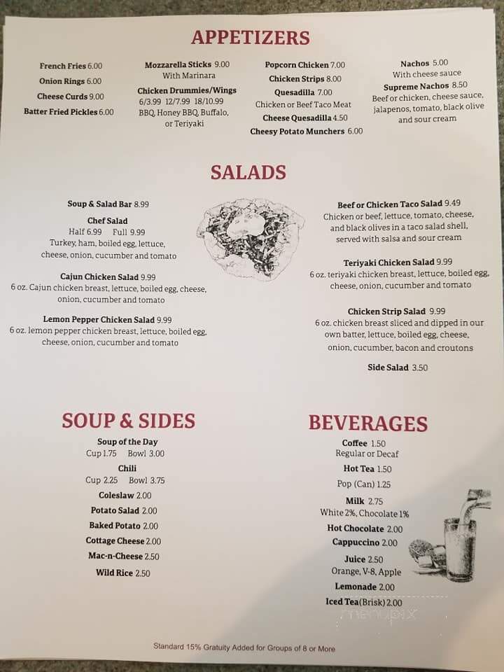 Country Cafe - Eyota, MN menu_pic
